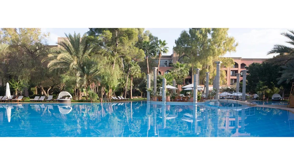 Pool im Es Saadi Marrakech Resort - Palace