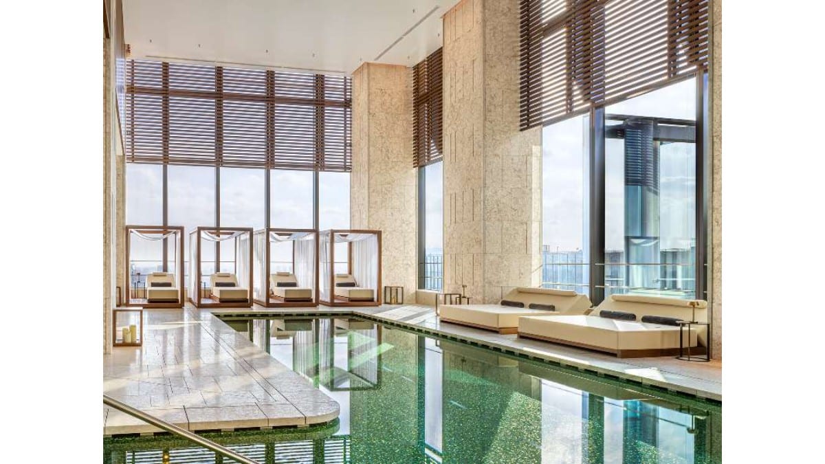 Pool at Bvlgari Hotel Tokyo