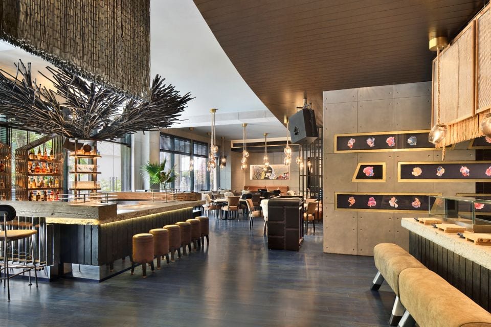 Bar im JW Marriott Hotel New Delhi Aerocity