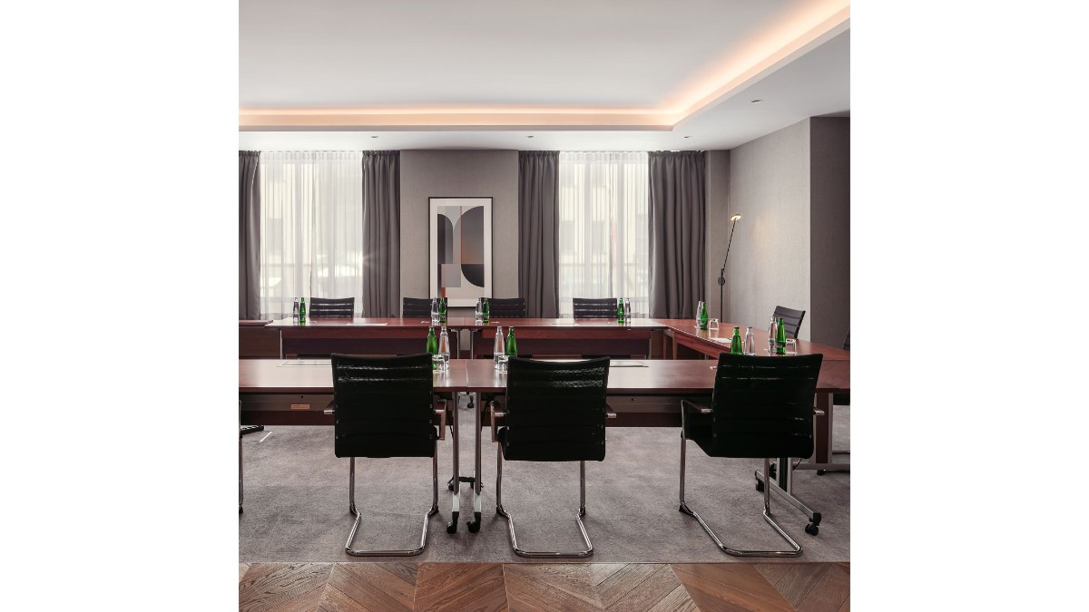 Conference room at Prague Marriott Hotel