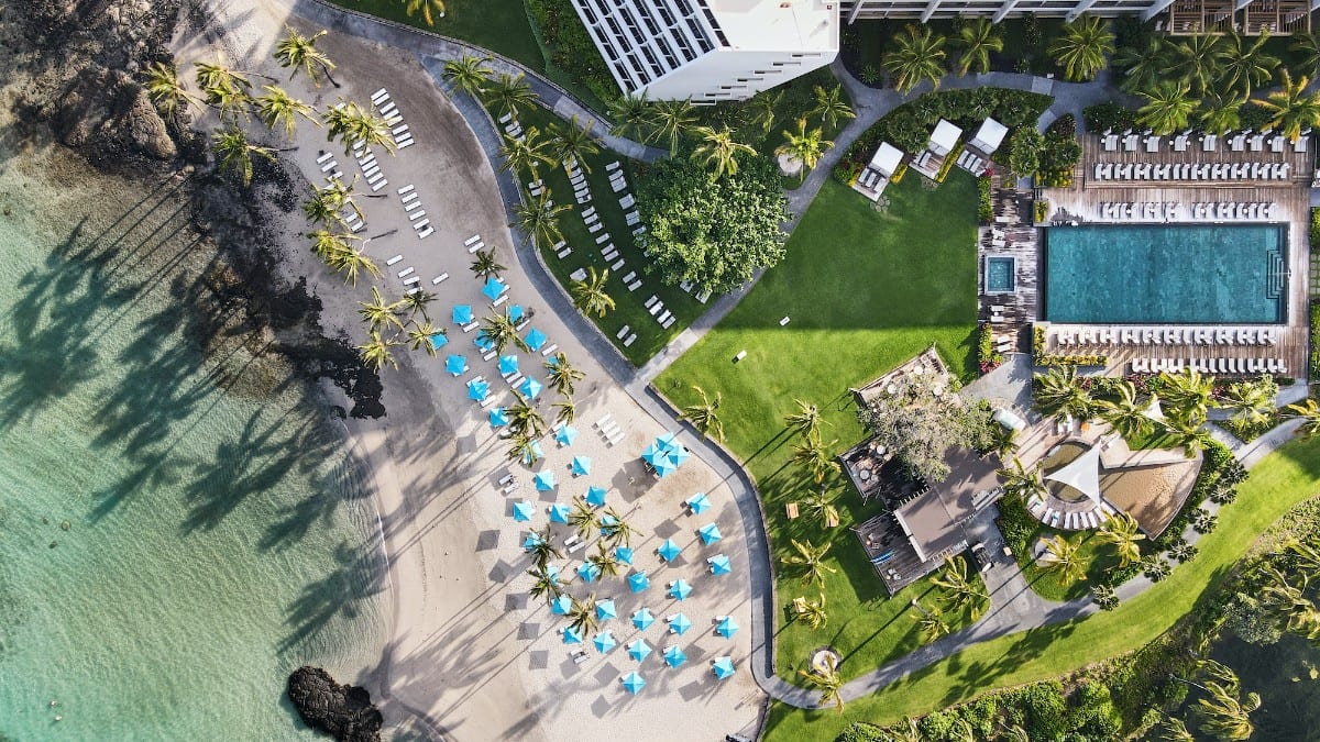 View areas at Mauna Lani, Auberge Resorts Collection