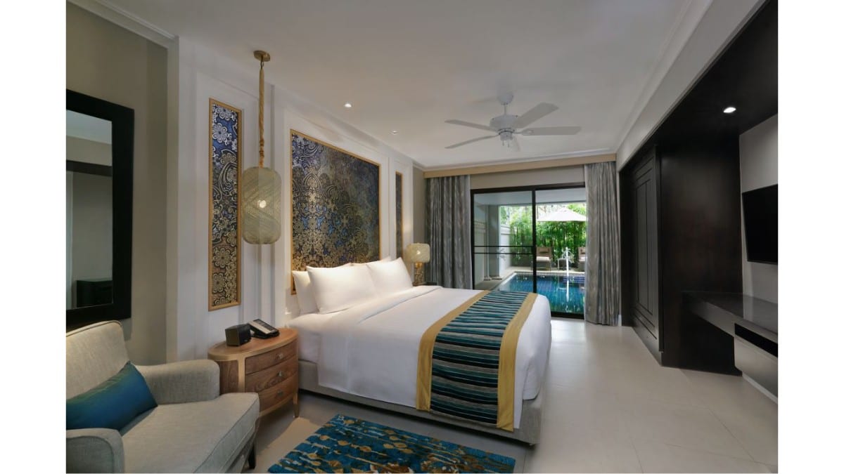 Schlafzimmer im Marriott's Mai Khao Resort - Phuket