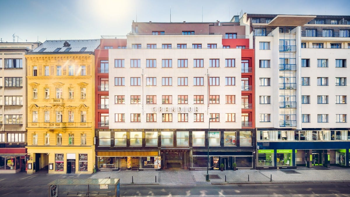 Aussichtsbereiche im Grandior Hotel Prague