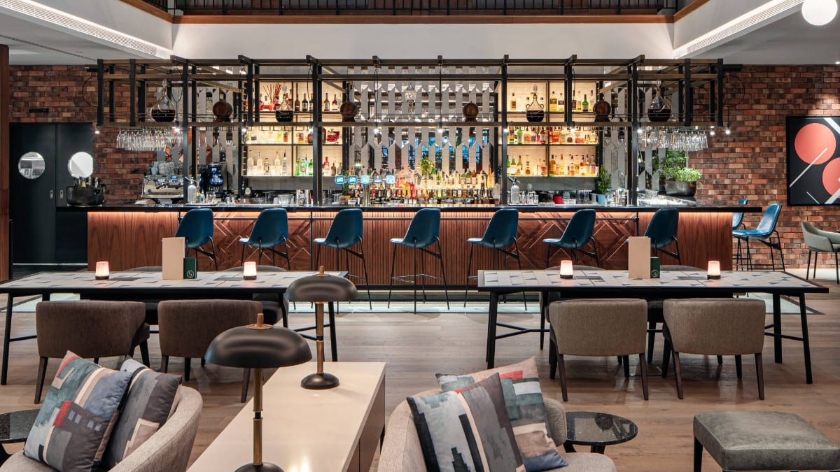 Restaurant im Prague Marriott Hotel