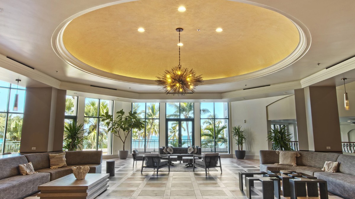 Lobby at Wyndham Grand Rio Mar Rainforest Beach and Golf Resort