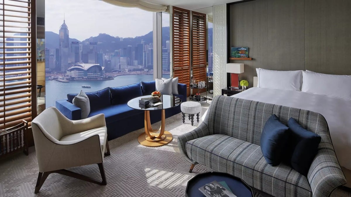Schlafzimmer im Rosewood Hong Kong