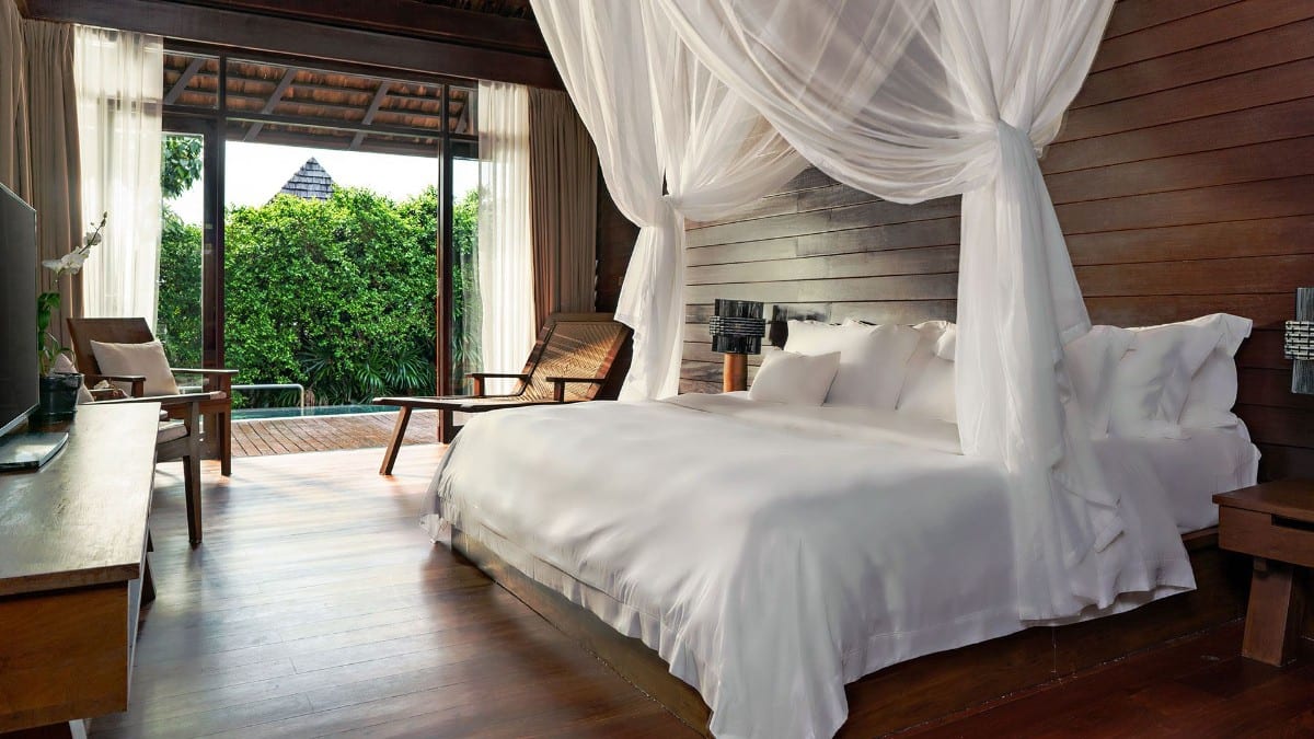 Schlafzimmer im Silavadee Pool Spa Resort