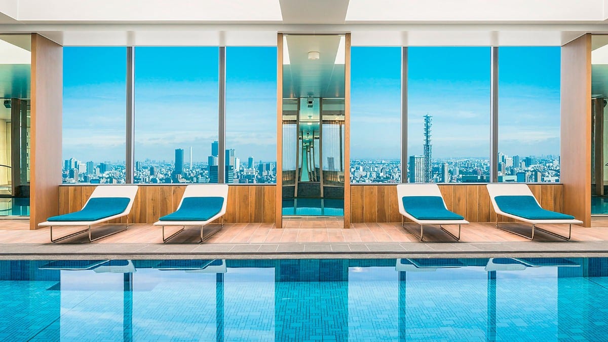 Pool at The Prince Gallery Tokyo Kioicho, a Luxury Collection Hotel