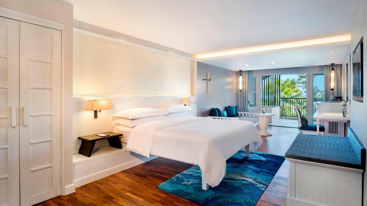 Schlafzimmer im Sheraton Samui Resort