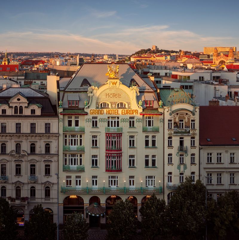 View areas at W Prague