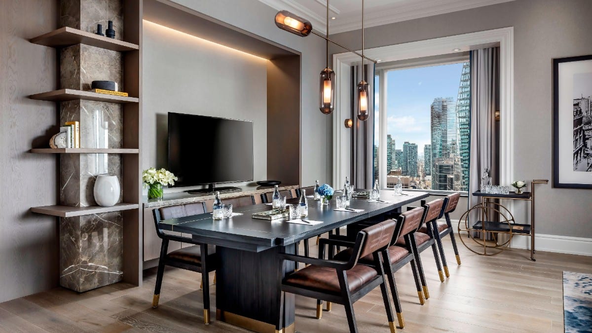 Conference room at The St. Regis Toronto