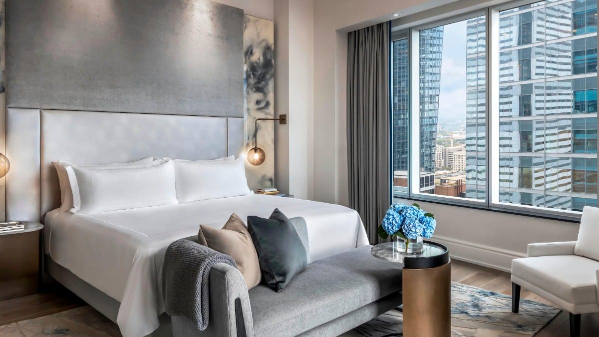 Bedroom at The St. Regis Toronto