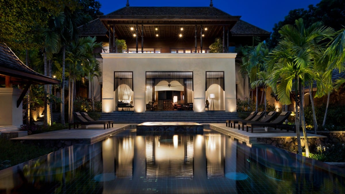 Pool im Four Seasons Resort Chiang Mai