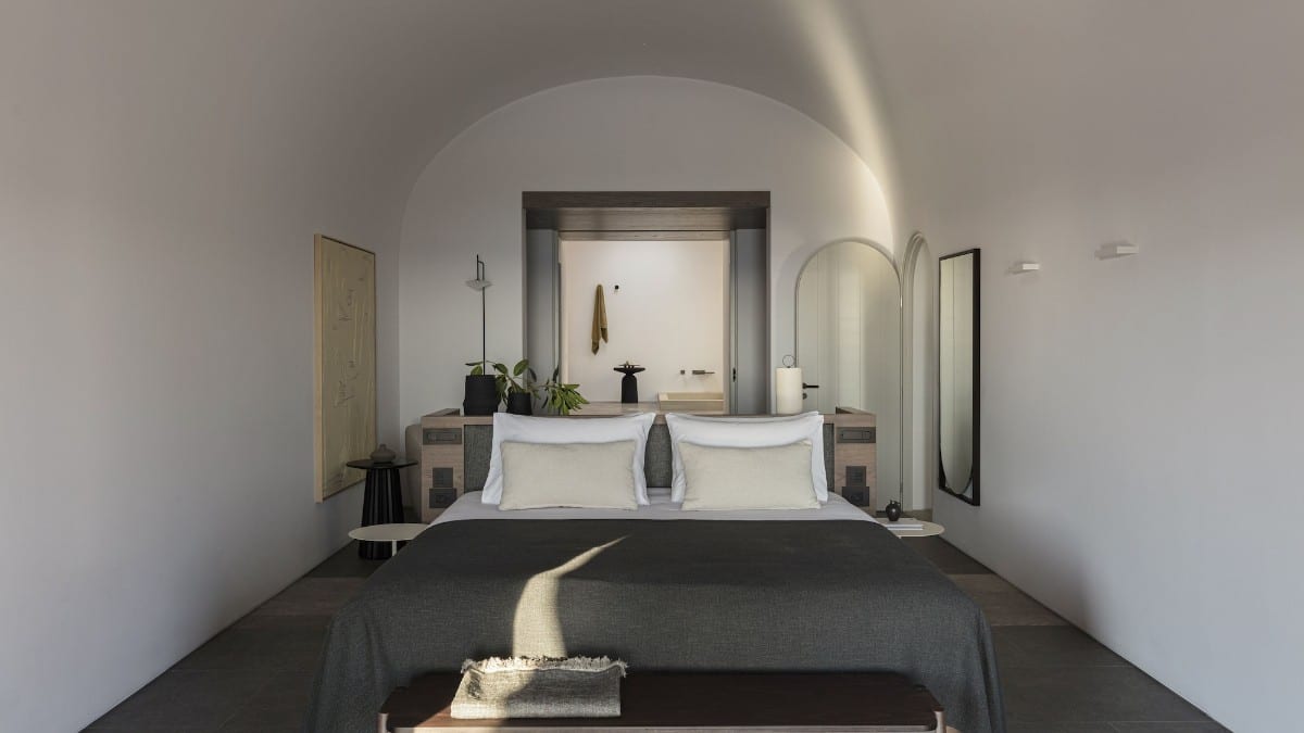 Bedroom at Canaves Epitome - Small Luxury Hotels of the World