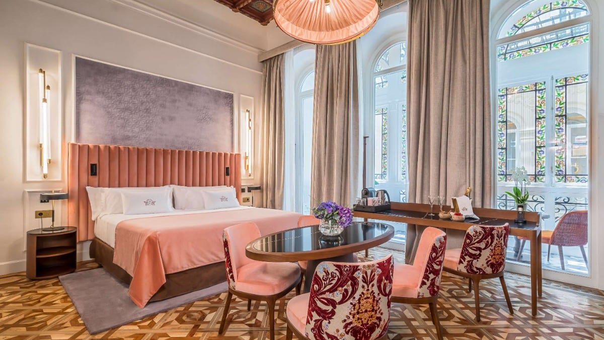 Schlafzimmer im Palacio Gran Vía, a Royal Hideaway Hotel