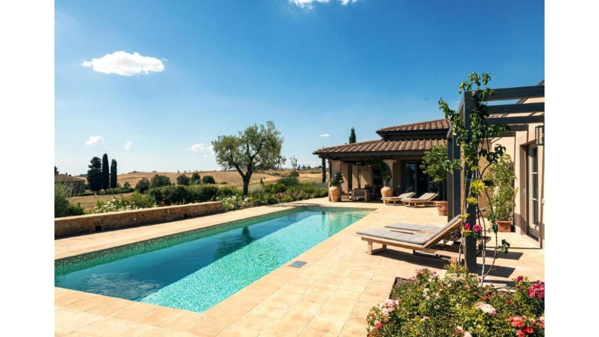 Pool at Castelfalfi