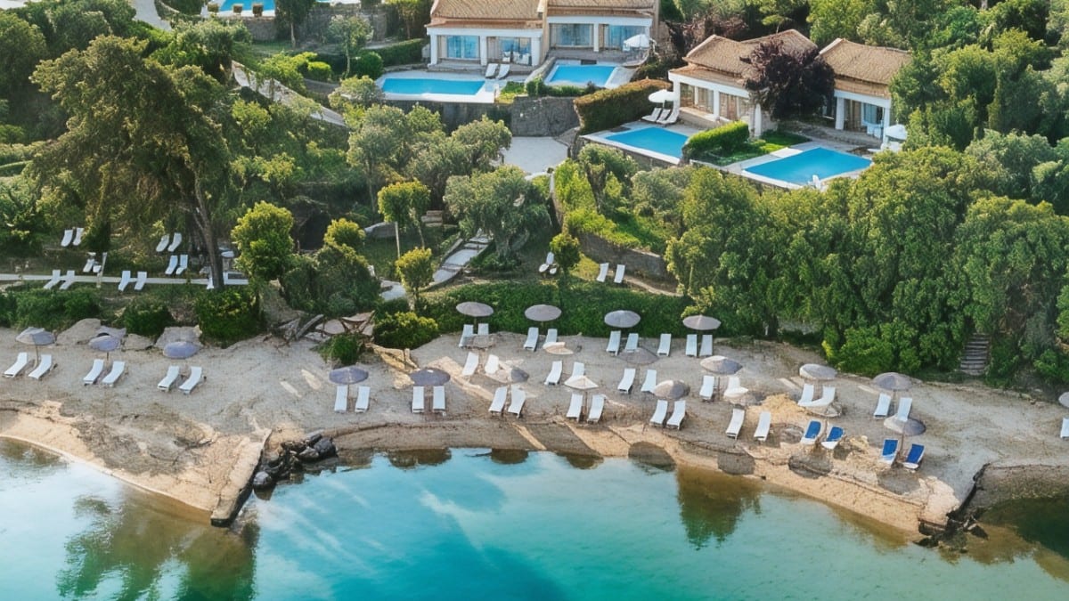 Aussichtsbereiche im Grecotel Eva Palace