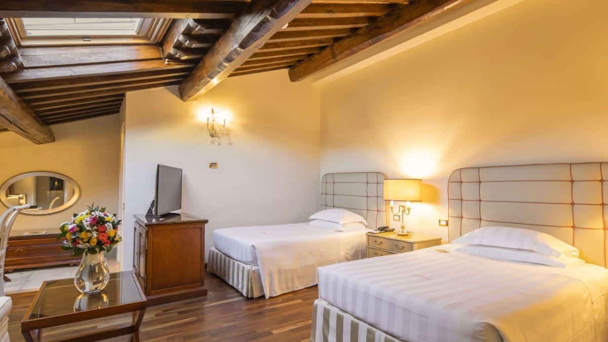 Bedroom at Golden Tower Hotel & Spa