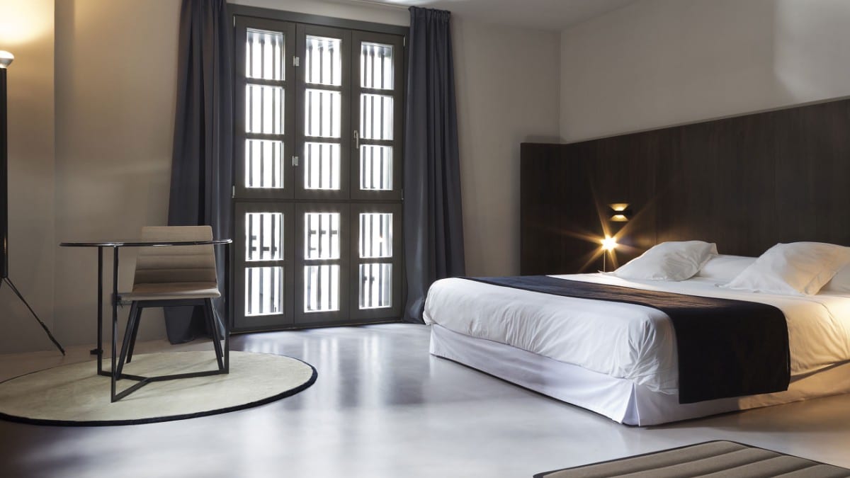 Bedroom at Caro Hotel