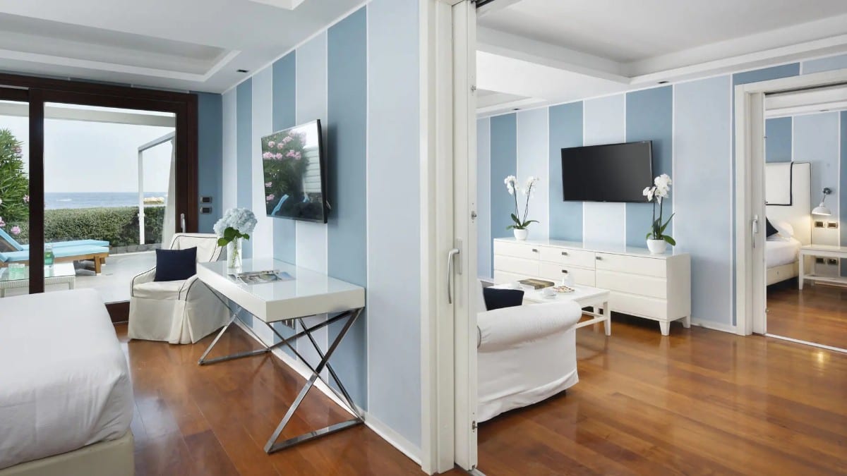Bedroom at La Plage Resort