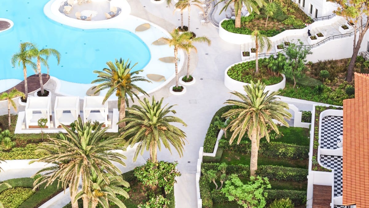 Aussichtsbereiche im Caramel, A Grecotel Resort to Live