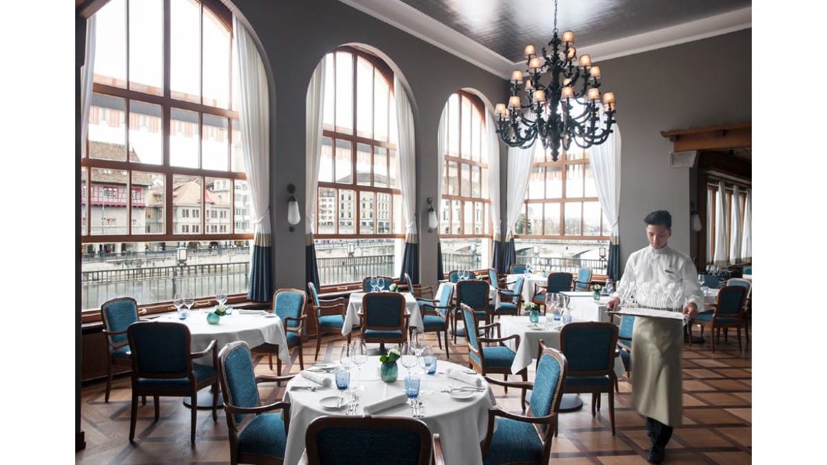 Restaurant at Storchen Zürich