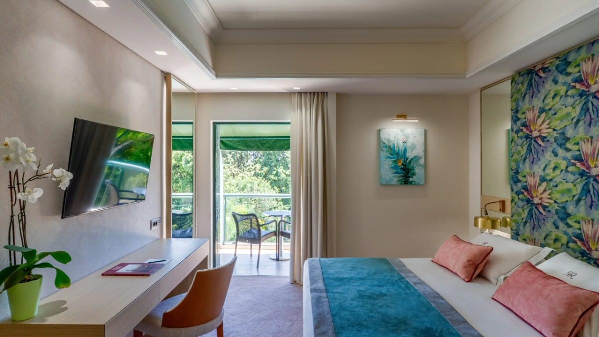 Schlafzimmer im Rodos Park