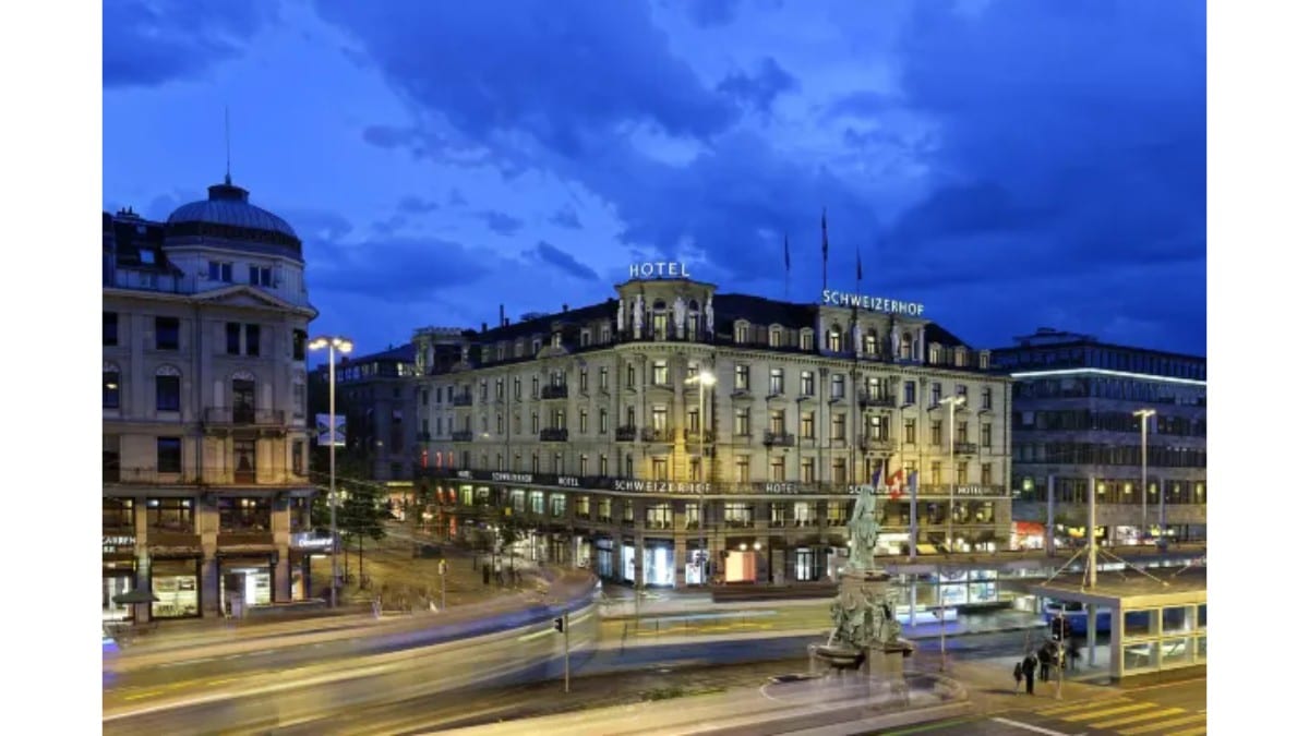 View areas at Hotel Schweizerhof Zürich