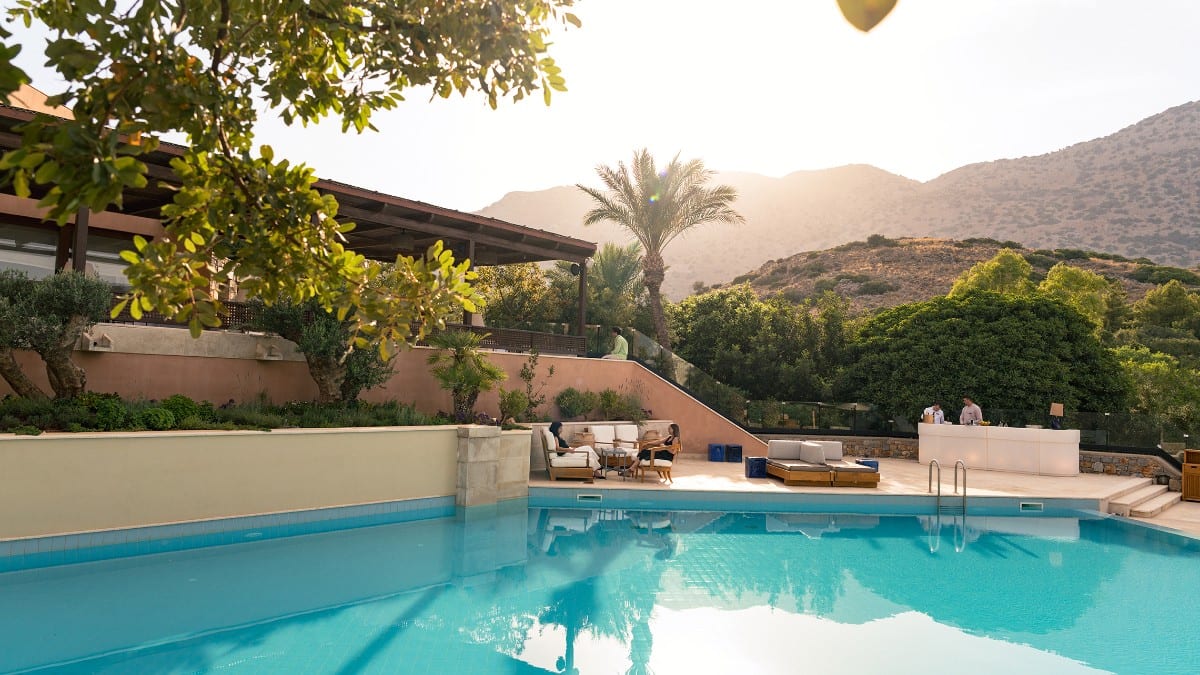 Pool im Phāea Blue - Small Luxury Hotels of the World