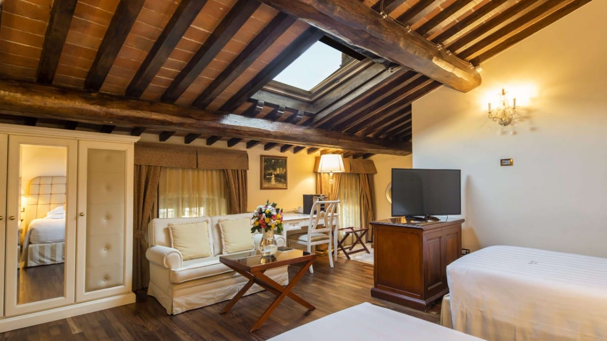 Bedroom at Golden Tower Hotel & Spa