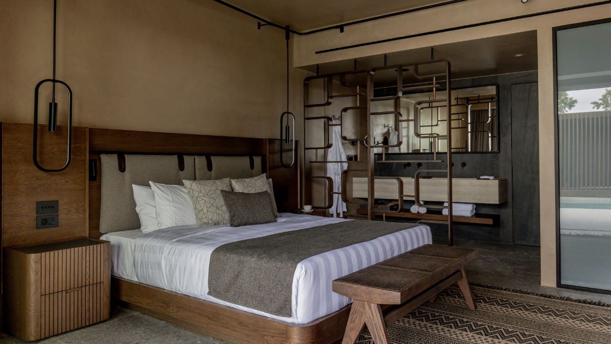 Schlafzimmer im Pnoe Breathing Life - Adults Only