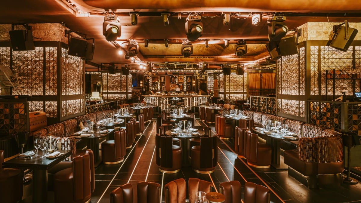 Bar im Nobu Hotel Marbella