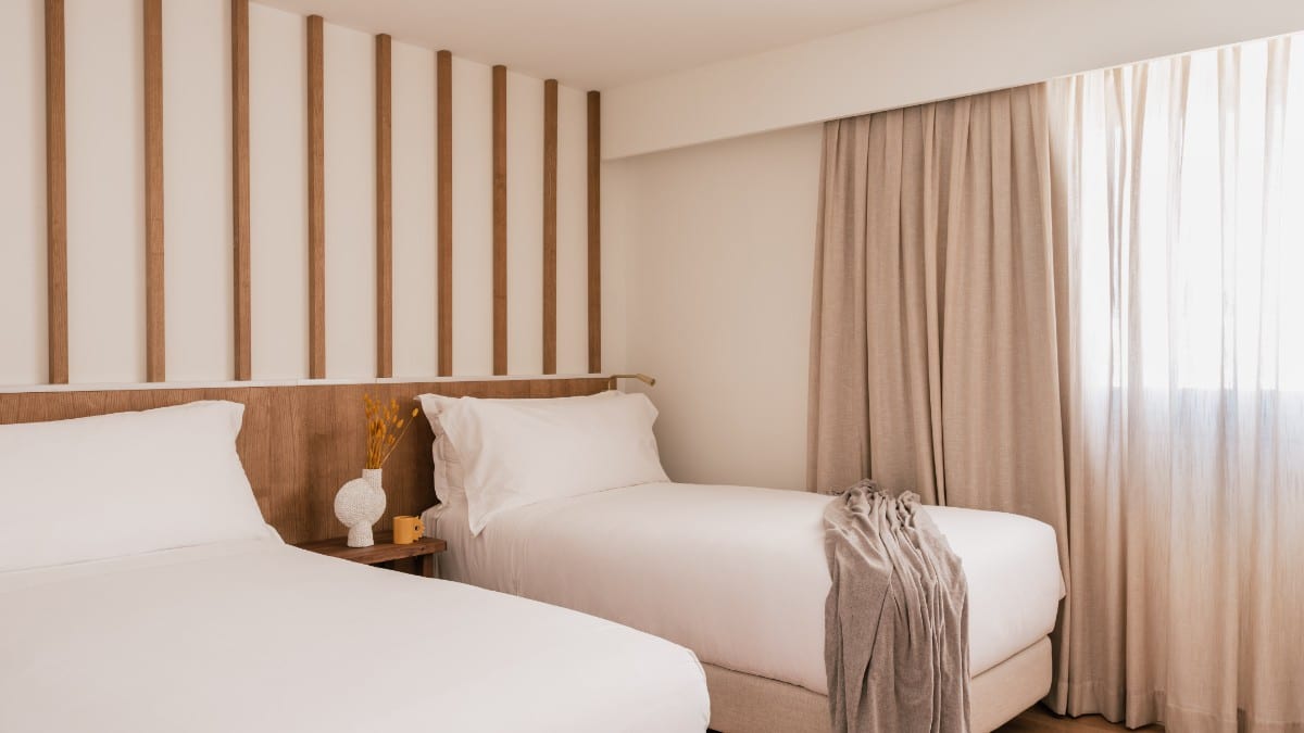Bedroom at ME Marbella by Melia