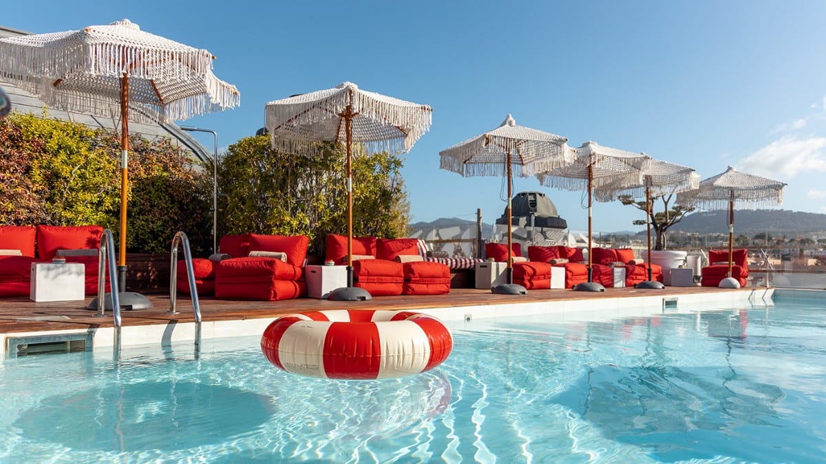 Pool im Boscolo Nice Hôtel & SPA
