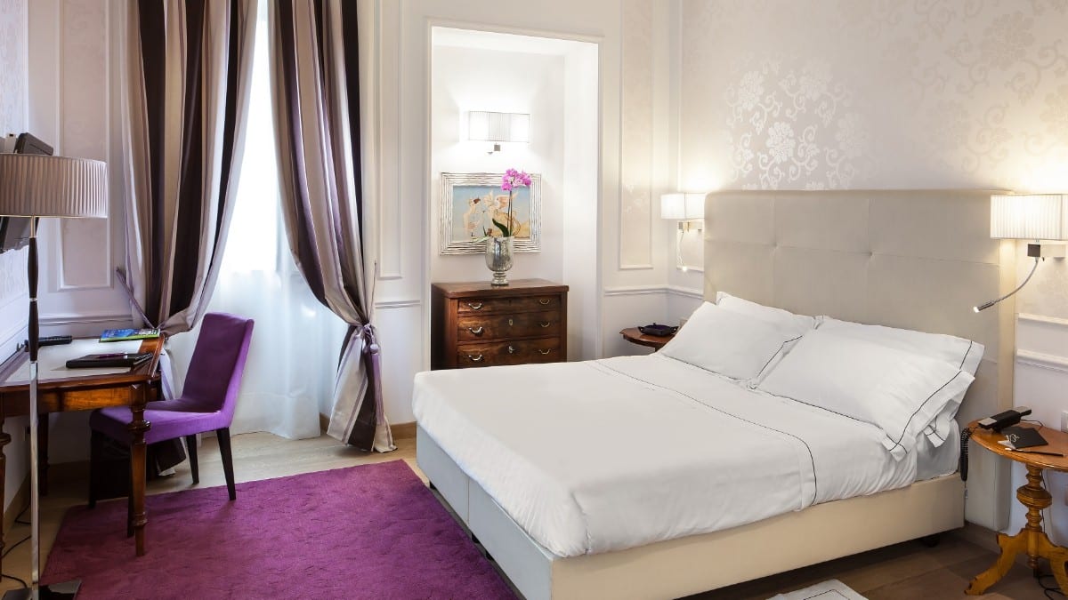 Bedroom at The Ashbee Hotel