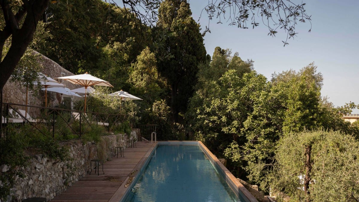 Pool im Hôtel du Couvent, a Luxury Collection Hotel, Nizza, Frankreich
