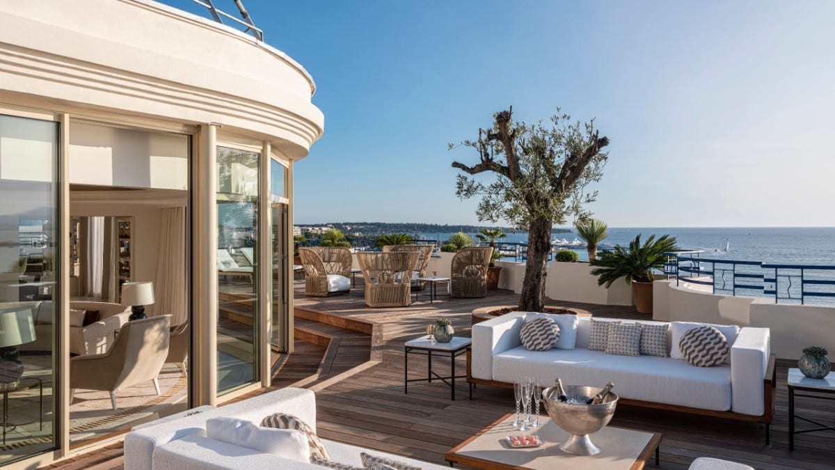 Dachterrasse im Hôtel Martinez - The Unbound Collection by Hyatt