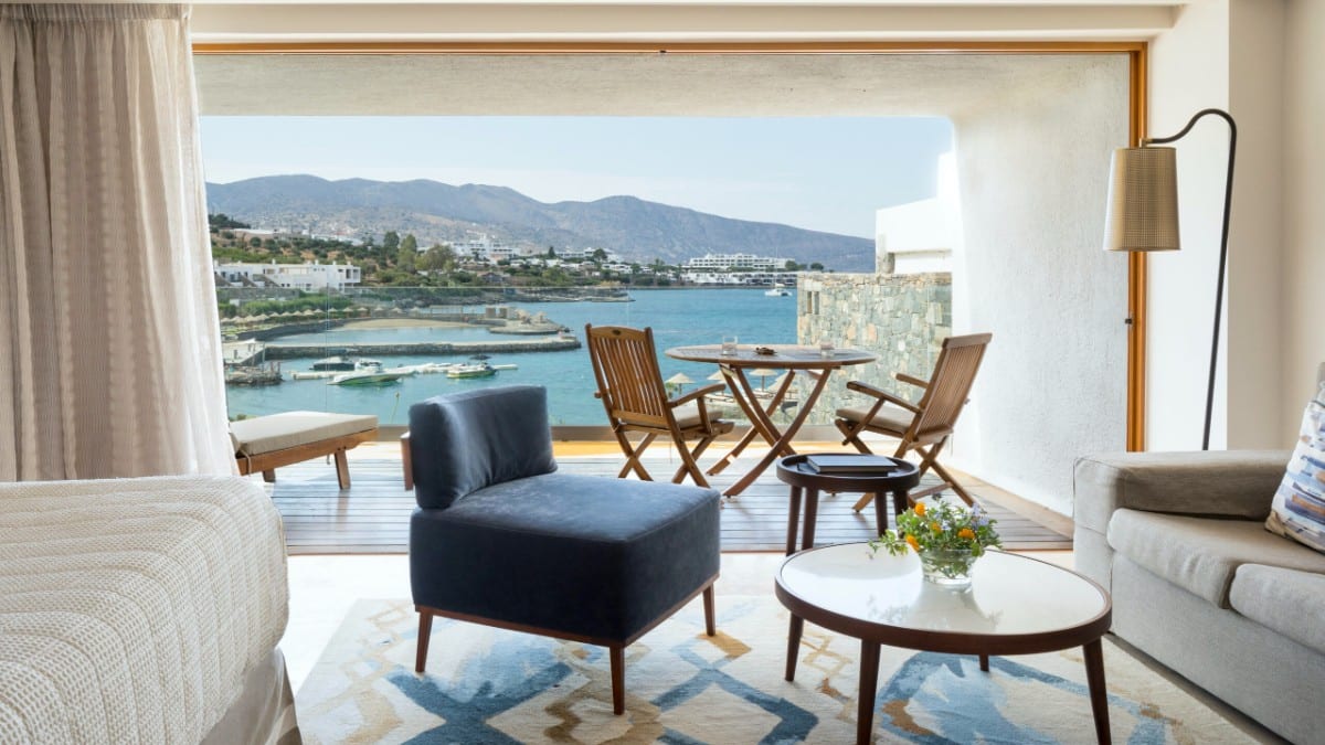 Zimmer im Elounda Peninsula Luxury Resort, Six Senses Spa