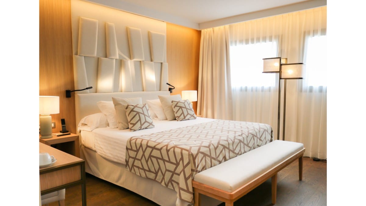 Bedroom at Hospes Palau de La Mar, Valencia, a Member of Design Hotels