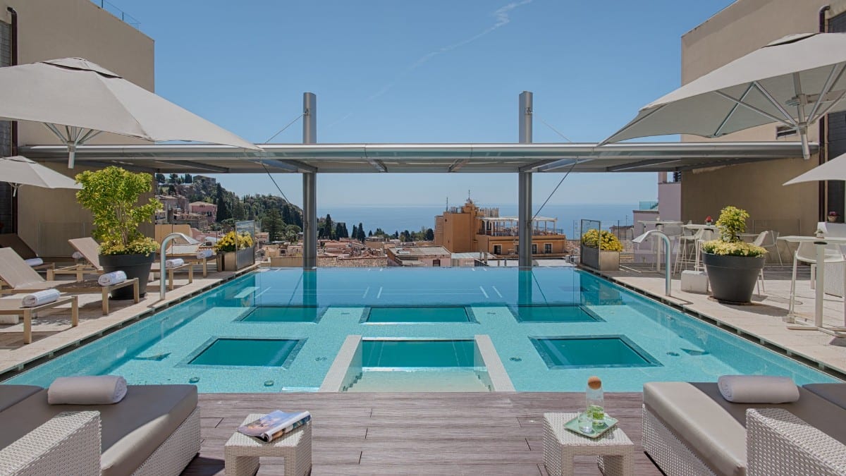 Pool at NH Collection Taormina