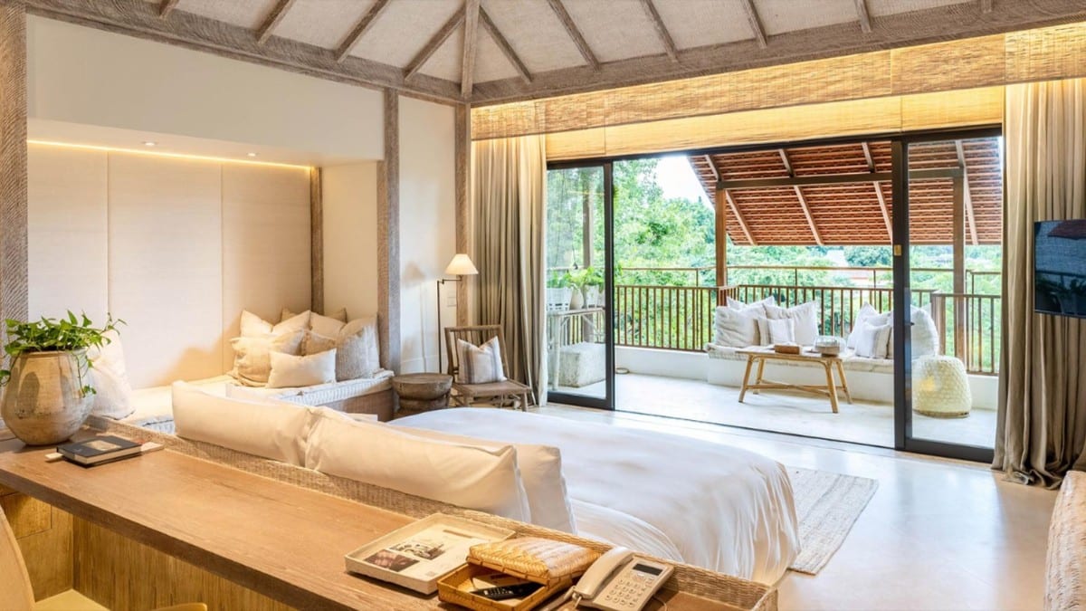 Schlafzimmer im Raya Heritage