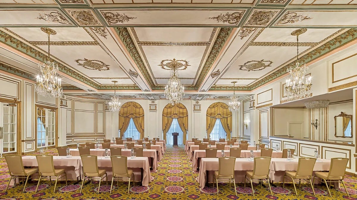 Konferenzraum im Fairmont Copley Plaza Boston