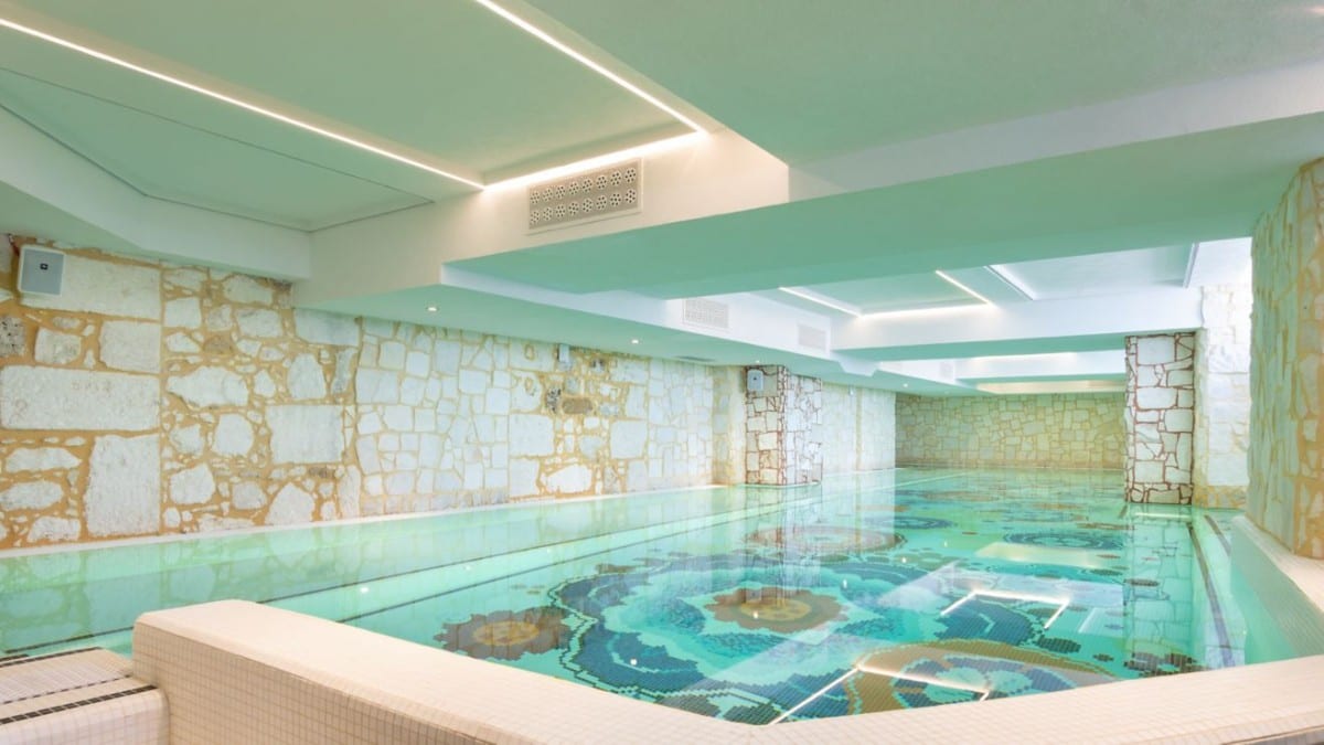 Pool at Ortea Palace Hotel, Sicily, Autograph Collection