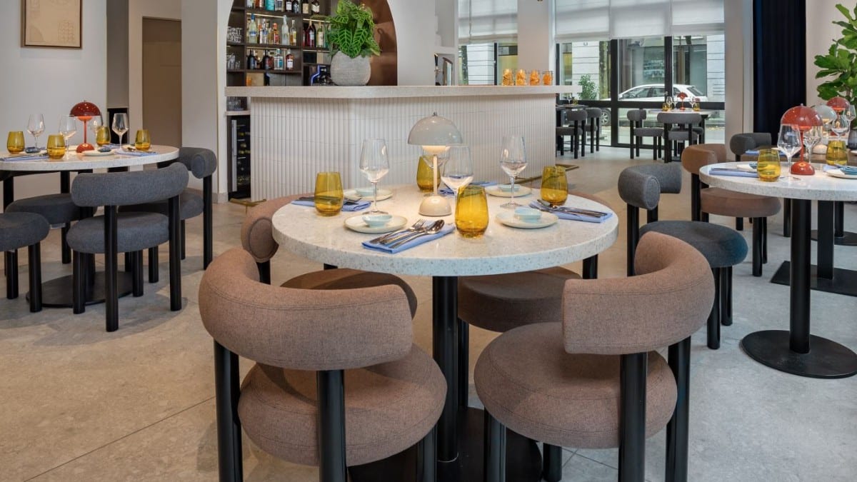Restaurant at Neues Schloss Privat Hotel Zurich, Autograph Collection