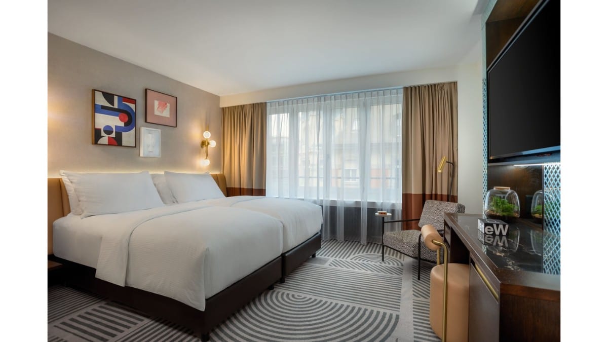 Bedroom at Neues Schloss Privat Hotel Zurich, Autograph Collection