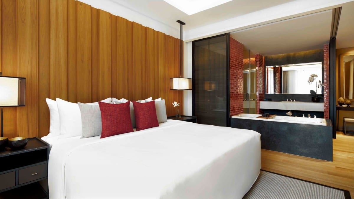 Bedroom at Anantara Chiang Mai Serviced Suites