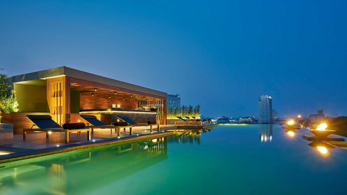 Pool at Anantara Chiang Mai Serviced Suites