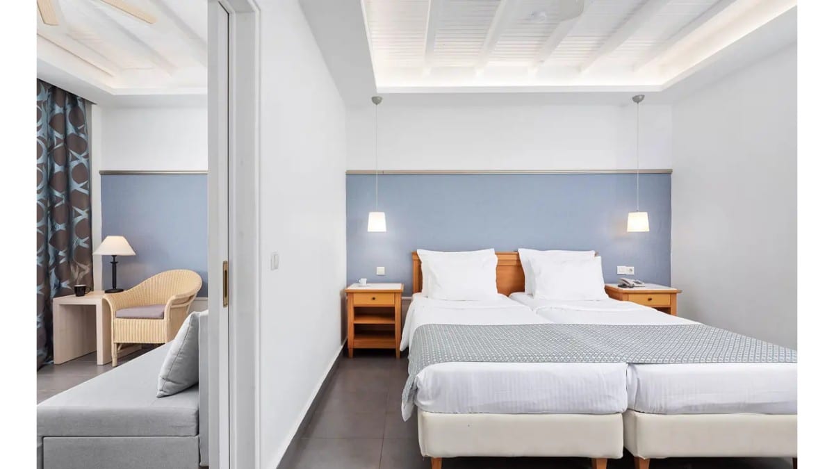 Schlafzimmer im Sentido Apollo Palace