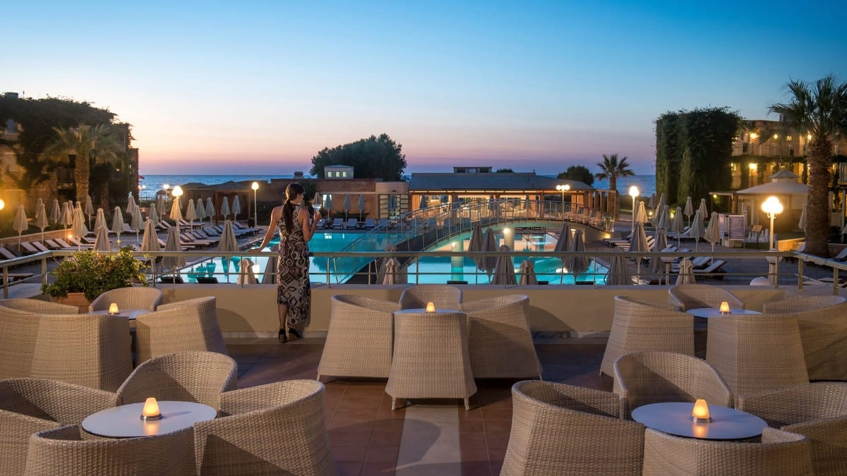 Restaurant im Bella Beach Hotel