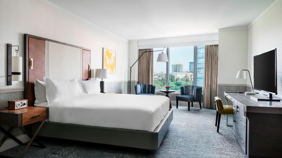 Schlafzimmer im The Ritz-Carlton, Boston
